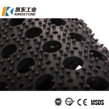 Factory Custom Rubber Grass Protection Mat with Large Holes
